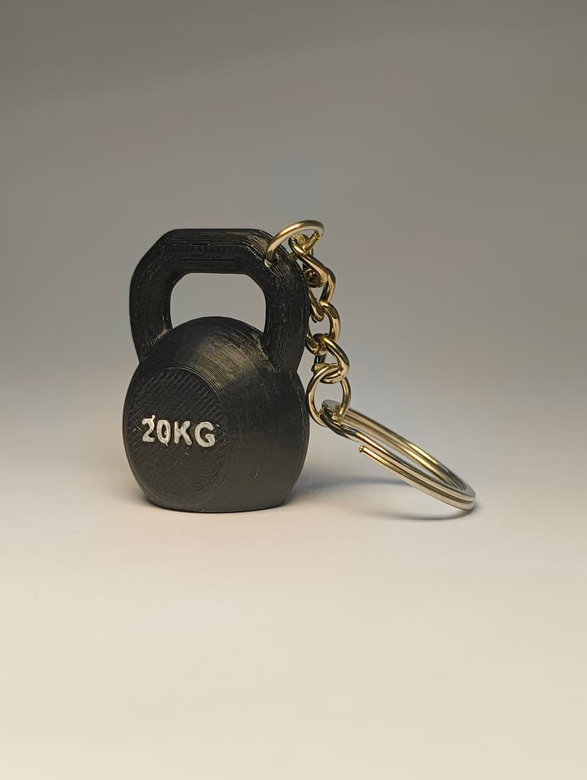 Kettlebell Keychain